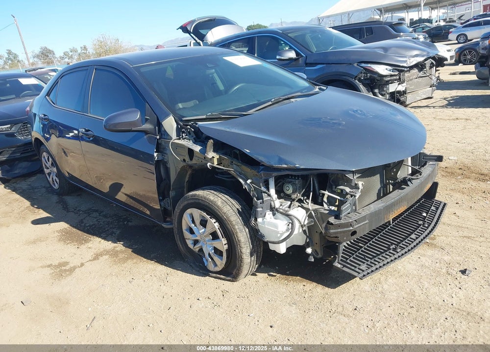 2017 TOYOTA COROLLA L VIN: 5YFBURHE8HP609971