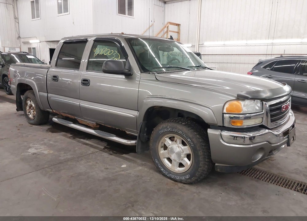 2006 GMC SIERRA 1500 SLE2 VIN: 2GTEK13T161239422