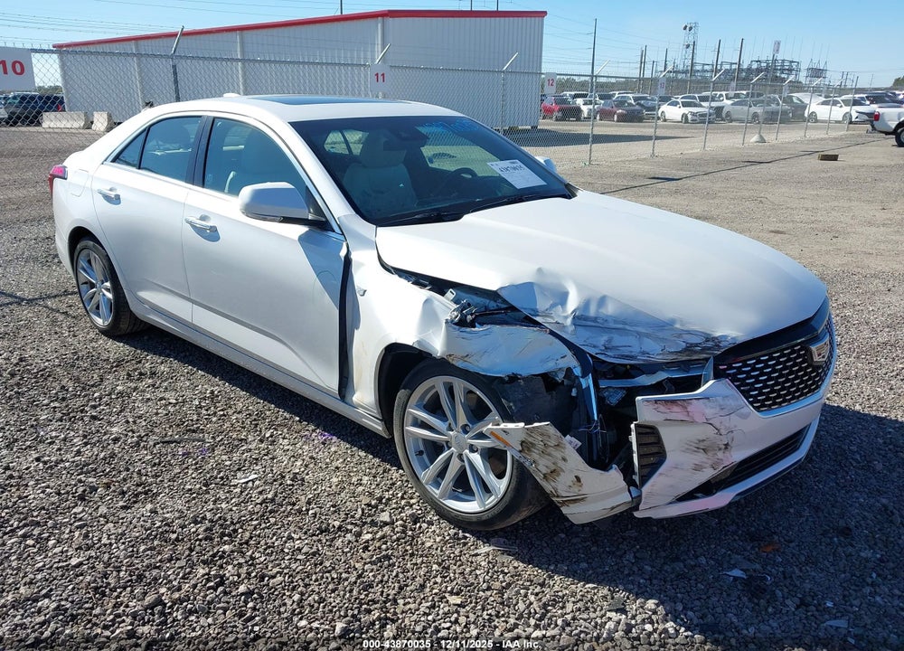 2022 CADILLAC CT4 LUXURY VIN: 1G6DJ5RK7N0136863