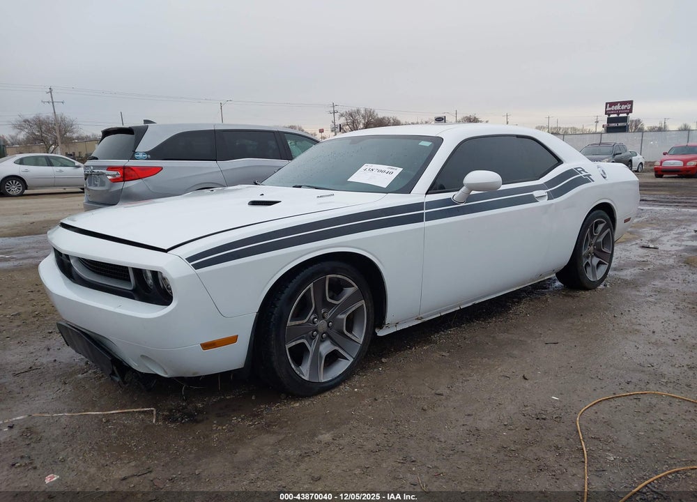 2012 DODGE CHALLENGER R/T VIN: 2C3CDYBT6CH128416