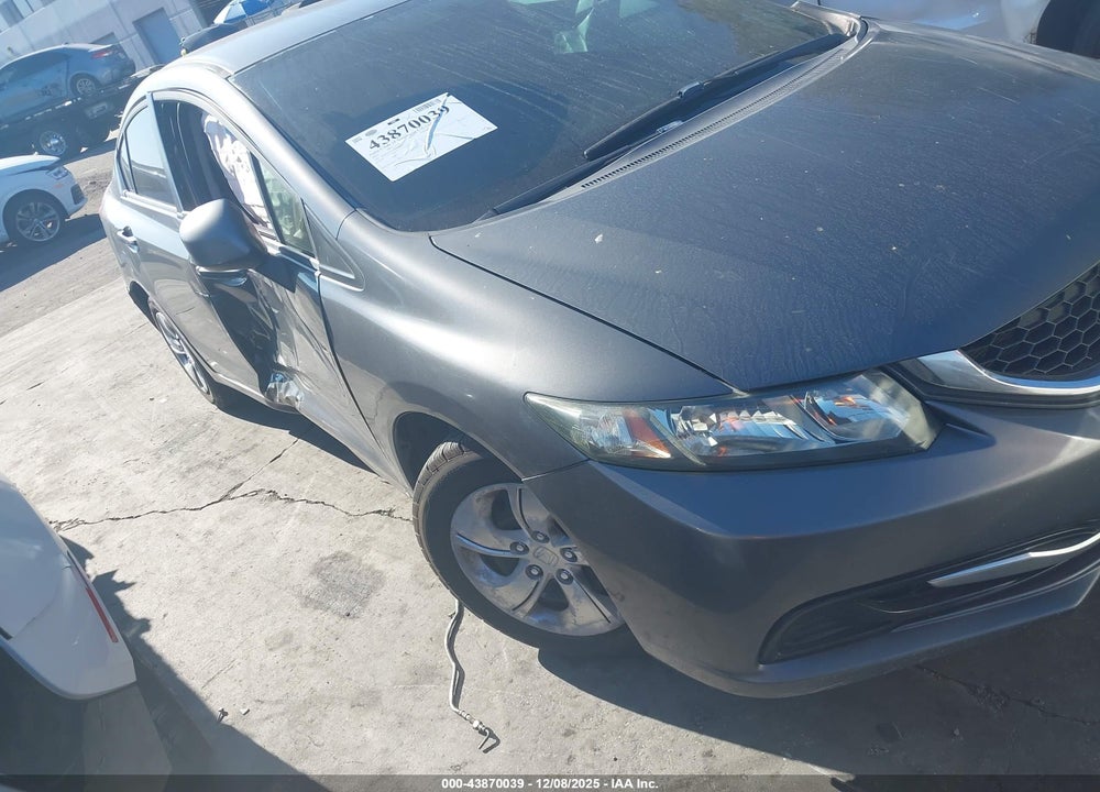 2013 HONDA CIVIC LX VIN: 2HGFB2F58DH522249