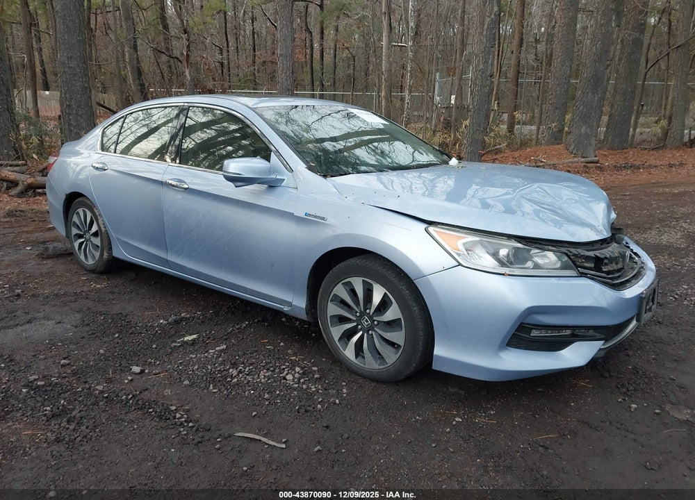 2017 HONDA ACCORD HYBRID EX-L VIN: JHMCR6F57HC006556