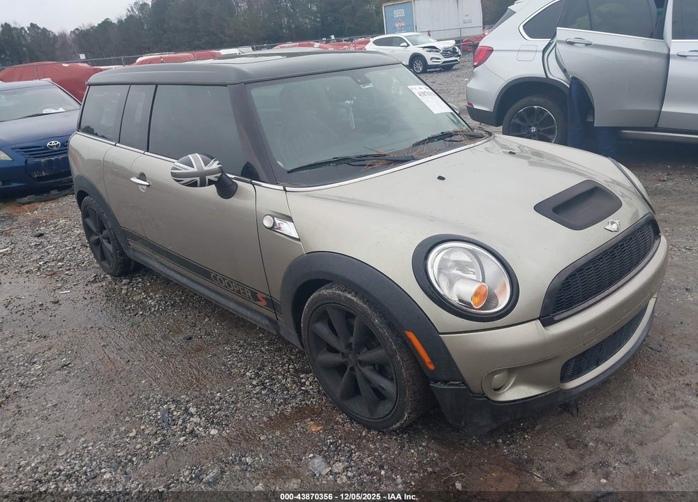 2008 MINI COOPER S CLUBMAN VIN: WMWMM335X8TP87531