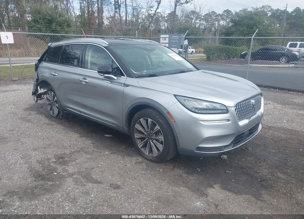 2022 LINCOLN CORSAIR RESERVE VIN: 5LMCJ2C97NUL09229