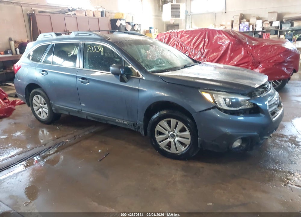 2017 SUBARU OUTBACK 2.5I PREMIUM VIN: 4S4BSADC3H3296411