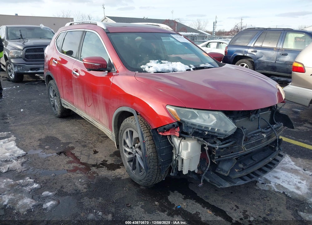2016 NISSAN ROGUE SL VIN: 5N1AT2MV4GC766833