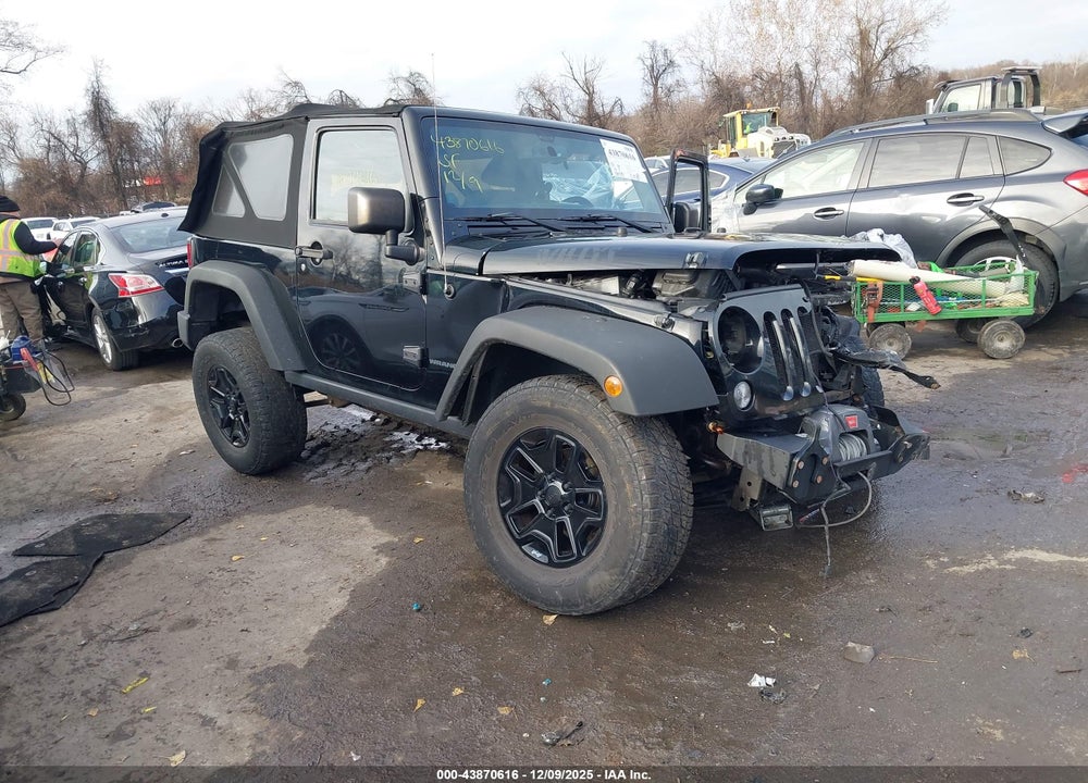 2014 JEEP WRANGLER WILLYS WHEELER VIN: 1C4AJWAG2EL245386