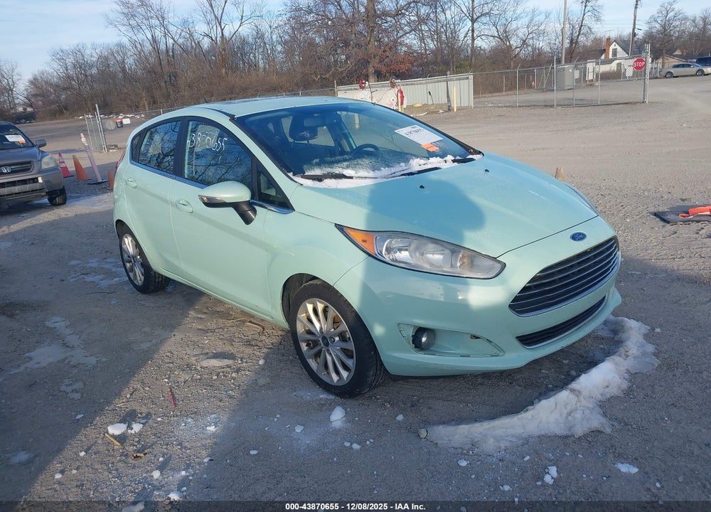 2017 FORD FIESTA TITANIUM VIN: 3FADP4FJ4HM123934