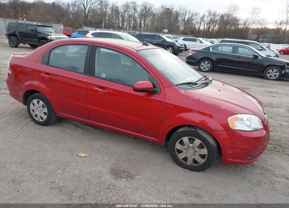 2010 CHEVROLET AVEO LT VIN: KL1TD5DEXAB097483