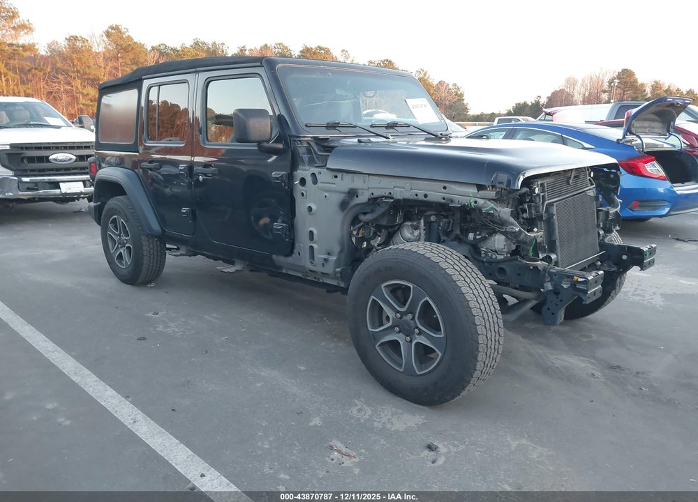 2019 JEEP WRANGLER UNLIMITED SPORT S 4X4 VIN: 1C4HJXDG6KW610548