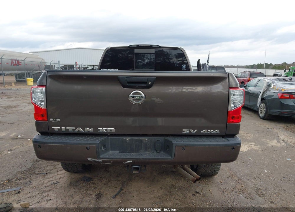 2016 NISSAN TITAN XD SV GAS VIN: 1N6AA1F48GN513461