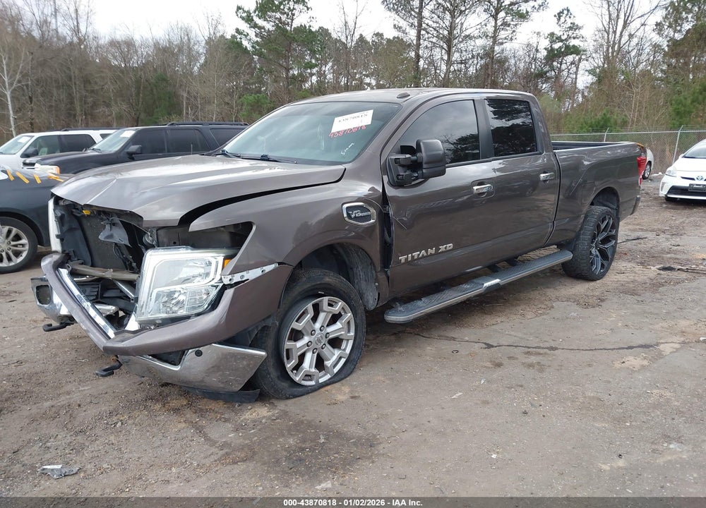 2016 NISSAN TITAN XD SV GAS VIN: 1N6AA1F48GN513461