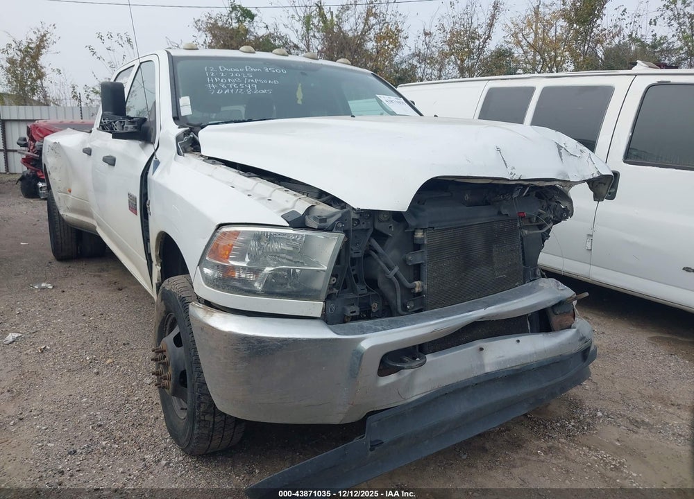 2012 RAM 3500 ST VIN: 3C63DRGLXCG342455