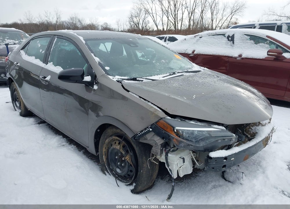 2018 TOYOTA COROLLA LE VIN: 2T1BURHE9JC123563
