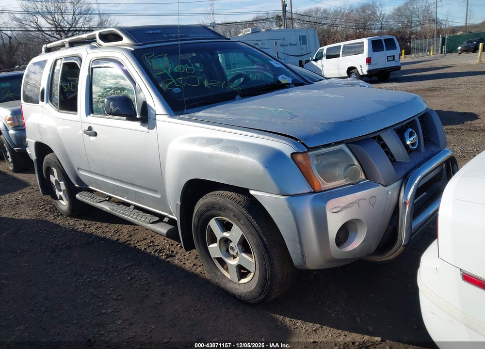 2007 NISSAN XTERRA S VIN: 5N1AN08WX7C512352