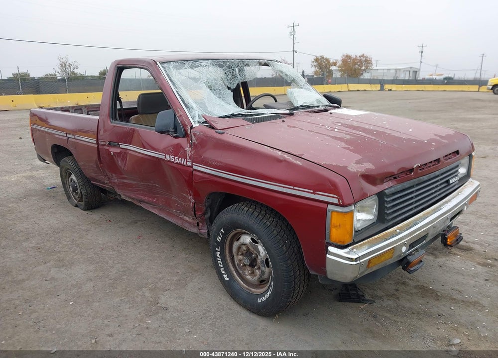 1987 NISSAN D21 SHORT BED VIN: JN6ND11SXHW050037