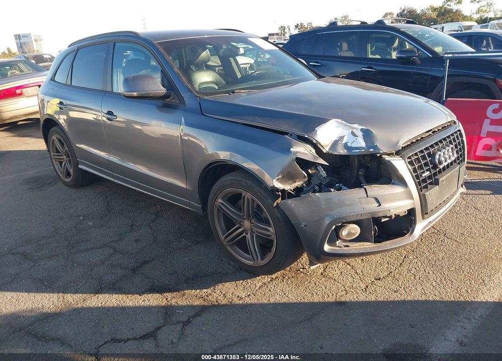 2012 AUDI Q5 3.2 PREMIUM PLUS VIN: WA1DKAFP0CA055076