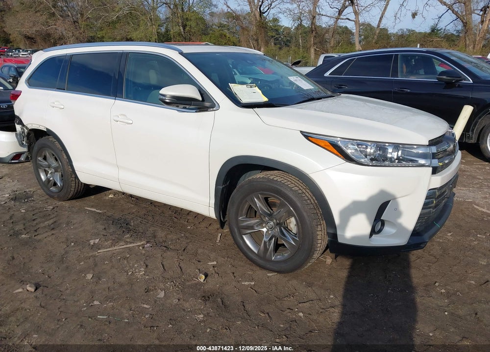 2018 TOYOTA HIGHLANDER LIMITED PLATINUM VIN: 5TDDZRFH1JS493517