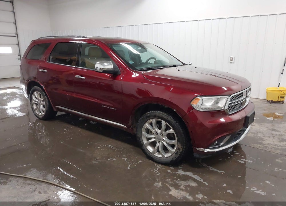 2017 DODGE DURANGO CITADEL AWD VIN: 1C4RDJEG6HC775310
