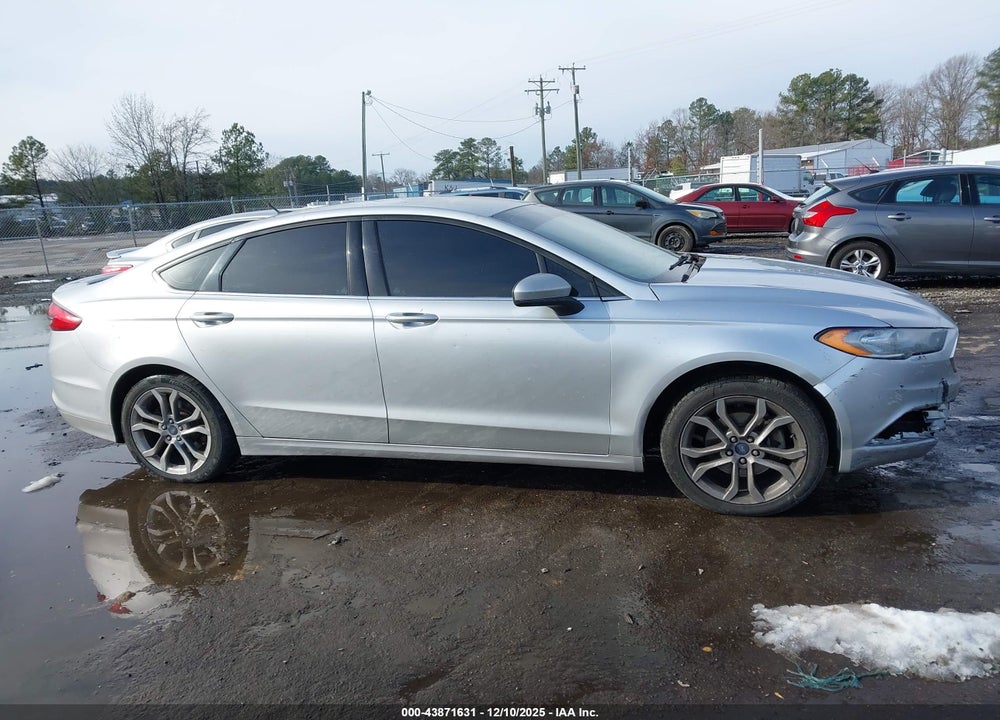 2017 FORD FUSION SE VIN: 3FA6P0H7XHR227124