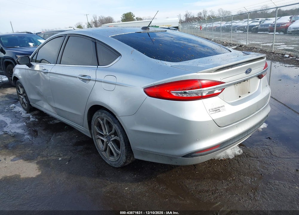 2017 FORD FUSION SE VIN: 3FA6P0H7XHR227124