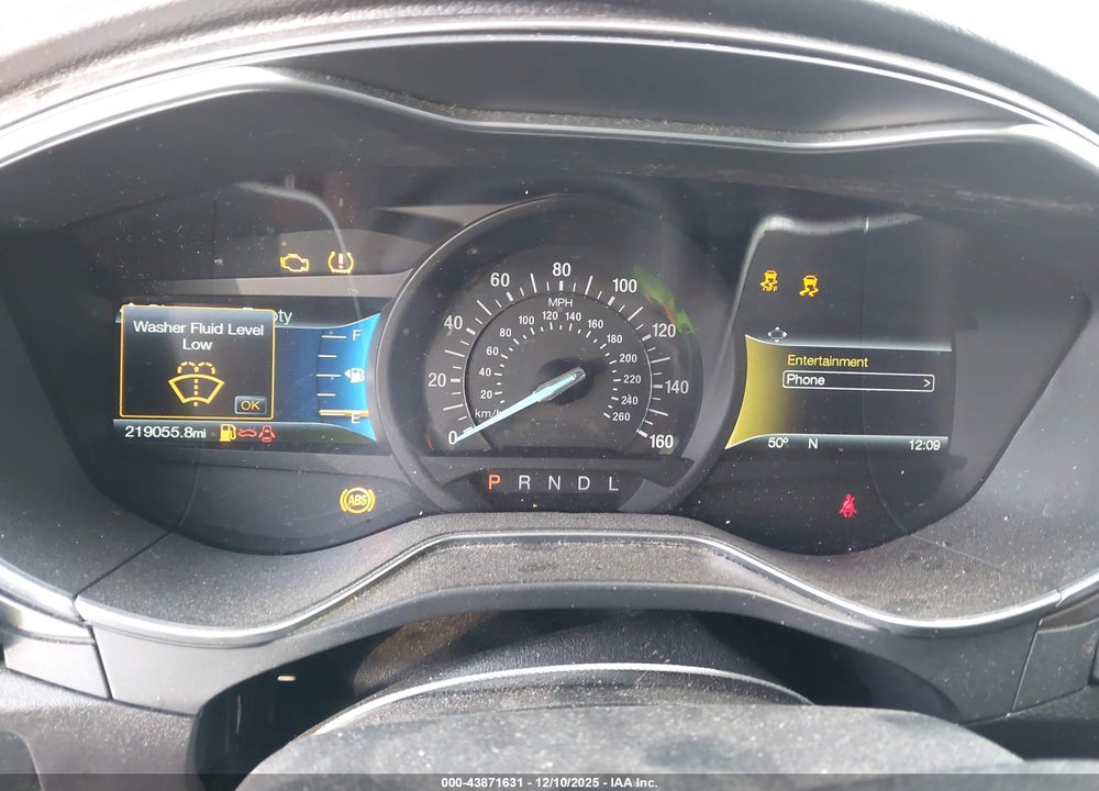 2017 FORD FUSION SE VIN: 3FA6P0H7XHR227124