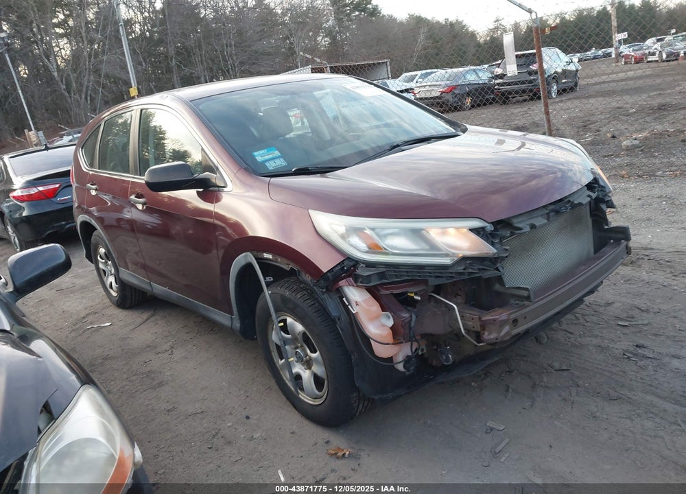 2015 HONDA CR-V LX VIN: 5J6RM4H30FL054109