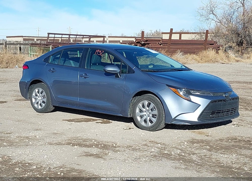 2025 TOYOTA COROLLA LE VIN: 5YFB4MDE3SP335465