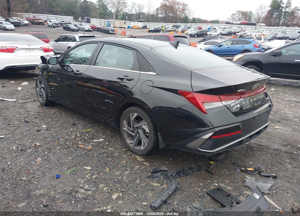2025 HYUNDAI ELANTRA LIMITED VIN: KMHLP4DG9SU941011