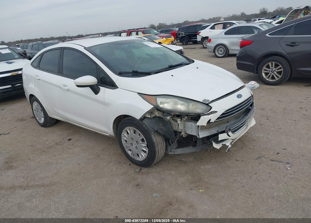 2016 FORD FIESTA S VIN: 3FADP4AJ9GM136300