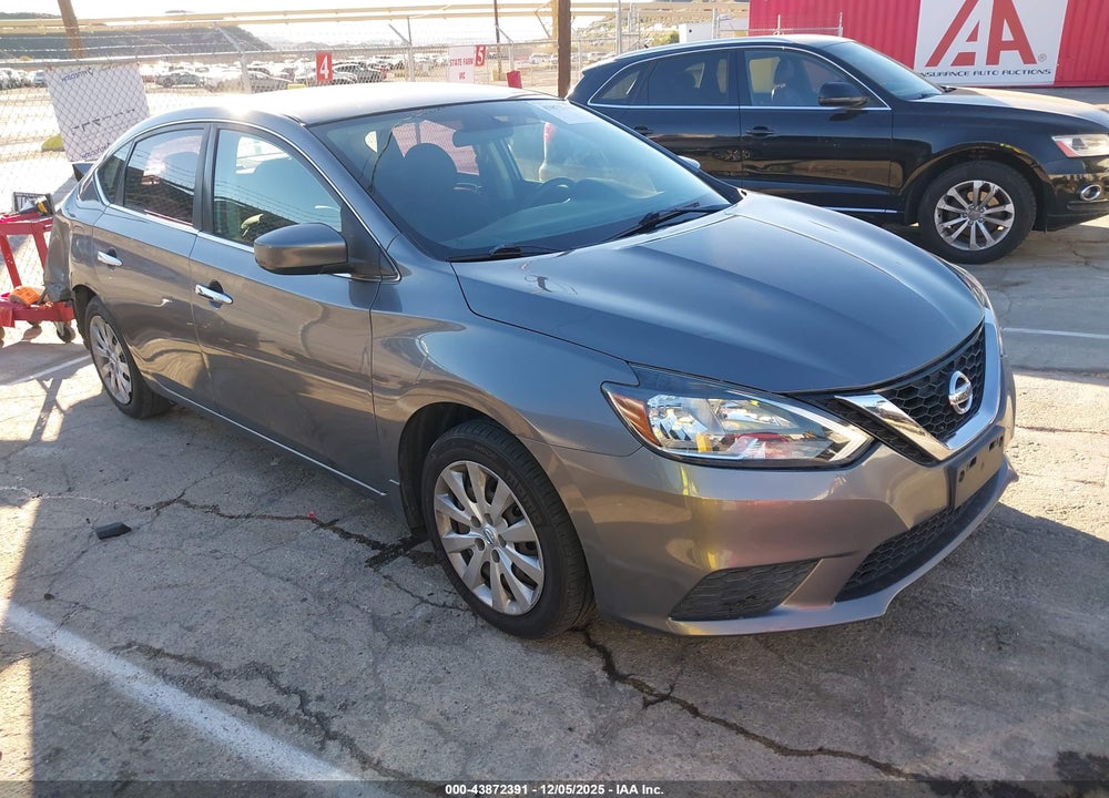 2017 NISSAN SENTRA SV VIN: 3N1AB7AP8HL709716