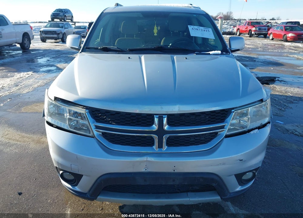2012 DODGE JOURNEY SXT VIN: 3C4PDCBGXCT187253