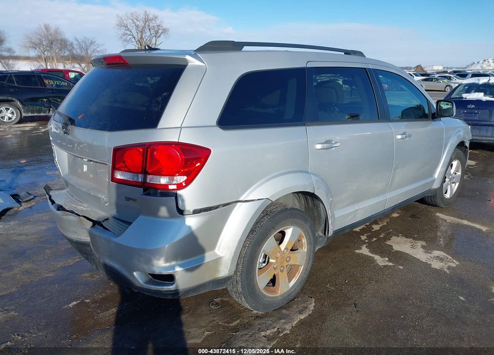 2012 DODGE JOURNEY SXT VIN: 3C4PDCBGXCT187253
