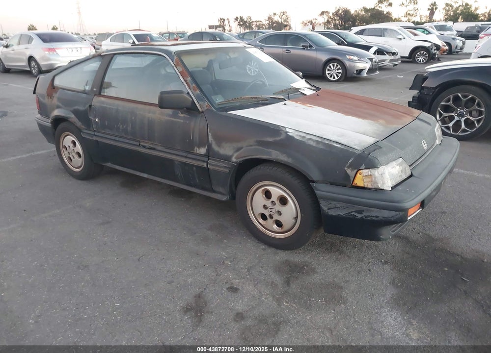 1987 HONDA CIVIC 1500 CRX SI VIN: JHMEC1340HS042670
