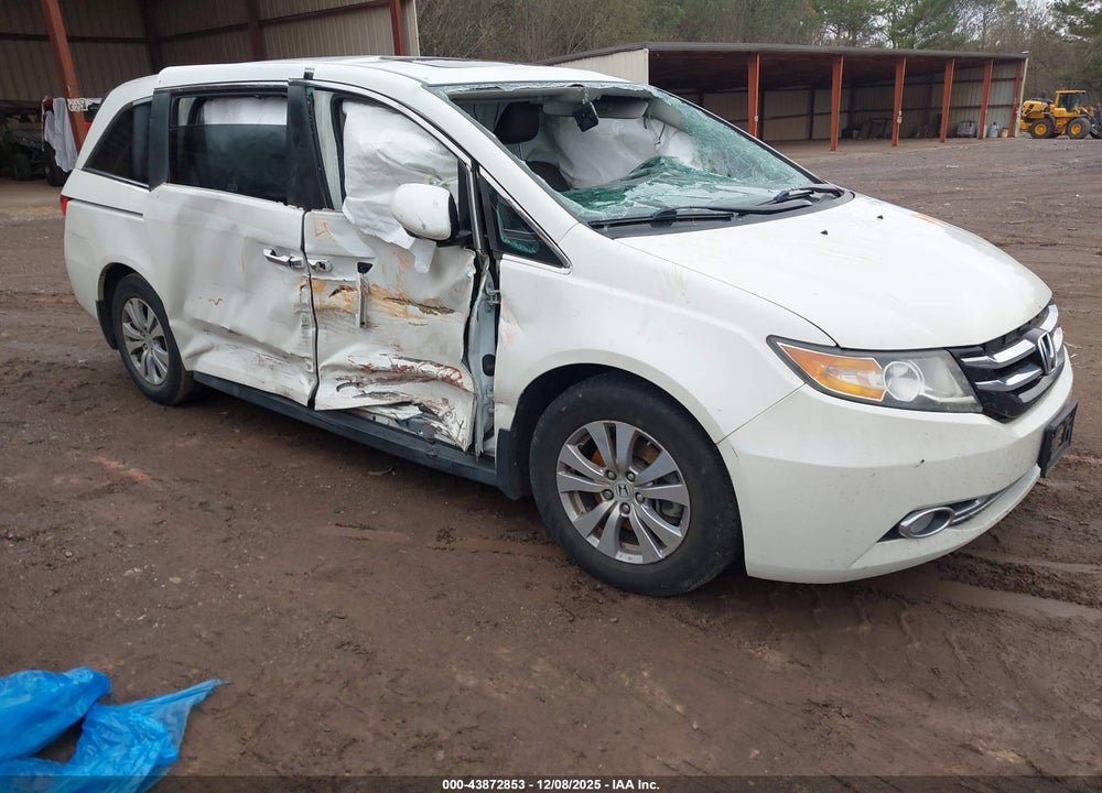 2017 HONDA ODYSSEY EX-L VIN: 5FNRL5H6XHB005532
