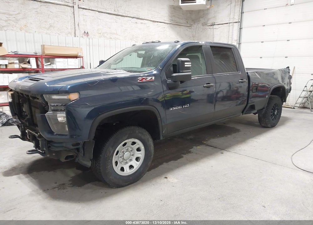 2022 CHEVROLET SILVERADO 3500HD 4WD  LONG BED WT VIN: 1GC4YSEYXNF352673