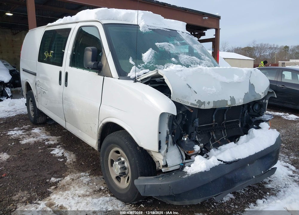2012 CHEVROLET EXPRESS 2500 WORK VAN VIN: 1GCWGFCAXC1199599