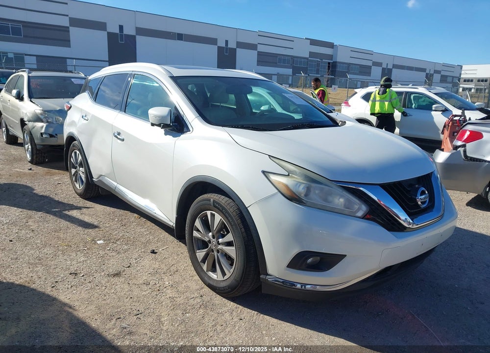 2015 NISSAN MURANO SL VIN: 5N1AZ2MHXFN271323