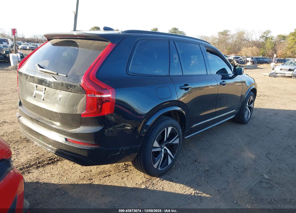 2022 VOLVO XC90 RECHARGE PLUG-IN HYBRID T8 R-DESIGN EXTENDED RANGE 7P VIN: YV4H60CM1N1843803