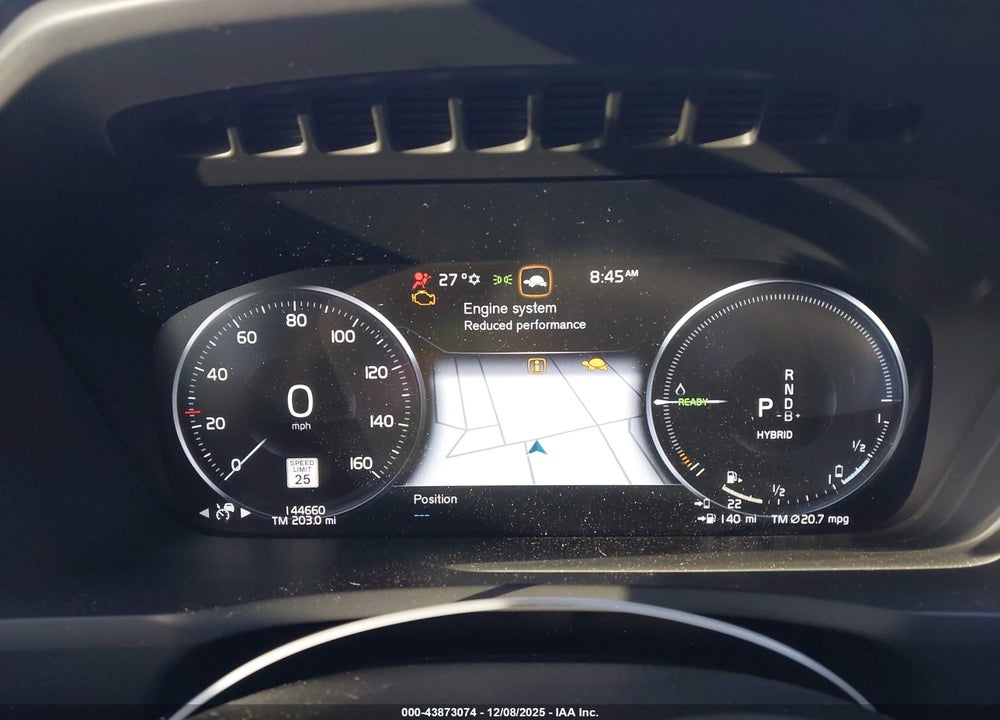 2022 VOLVO XC90 RECHARGE PLUG-IN HYBRID T8 R-DESIGN EXTENDED RANGE 7P VIN: YV4H60CM1N1843803