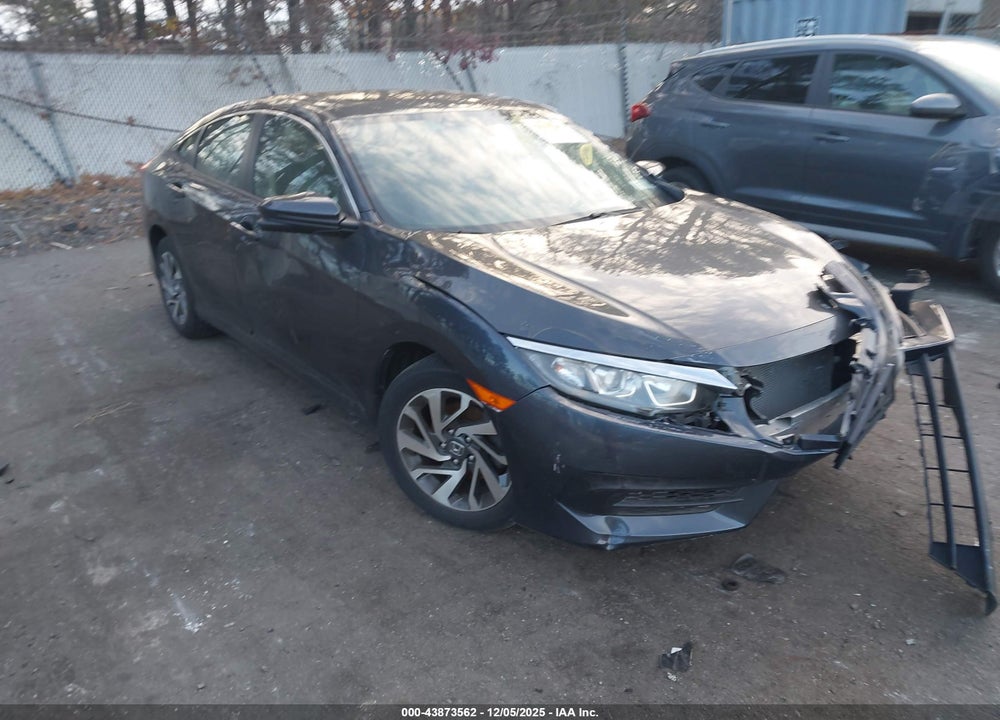 2018 HONDA CIVIC EX VIN: 2HGFC2F74JH569837