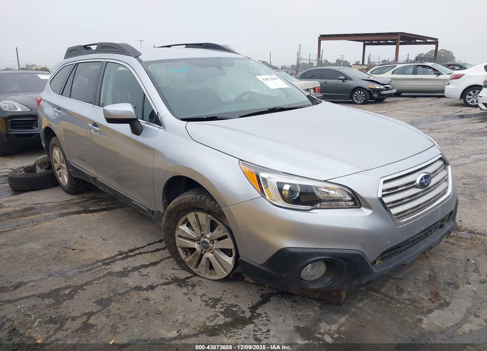 2017 SUBARU OUTBACK 2.5I PREMIUM VIN: 4S4BSACC8H3387076