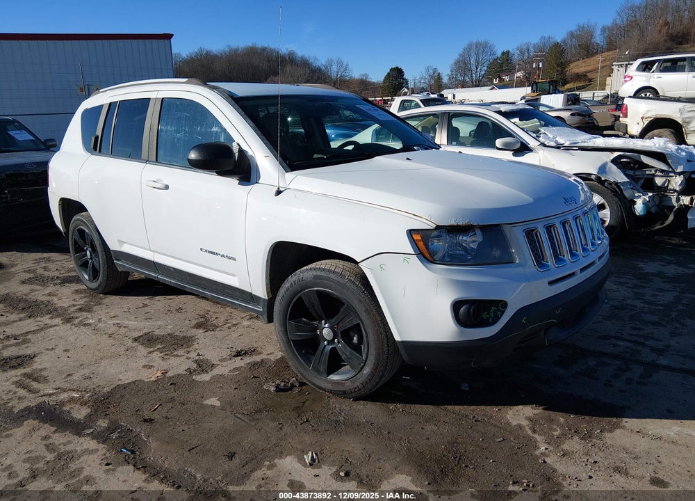 2016 JEEP COMPASS LATITUDE VIN: 1C4NJDEB7GD586591