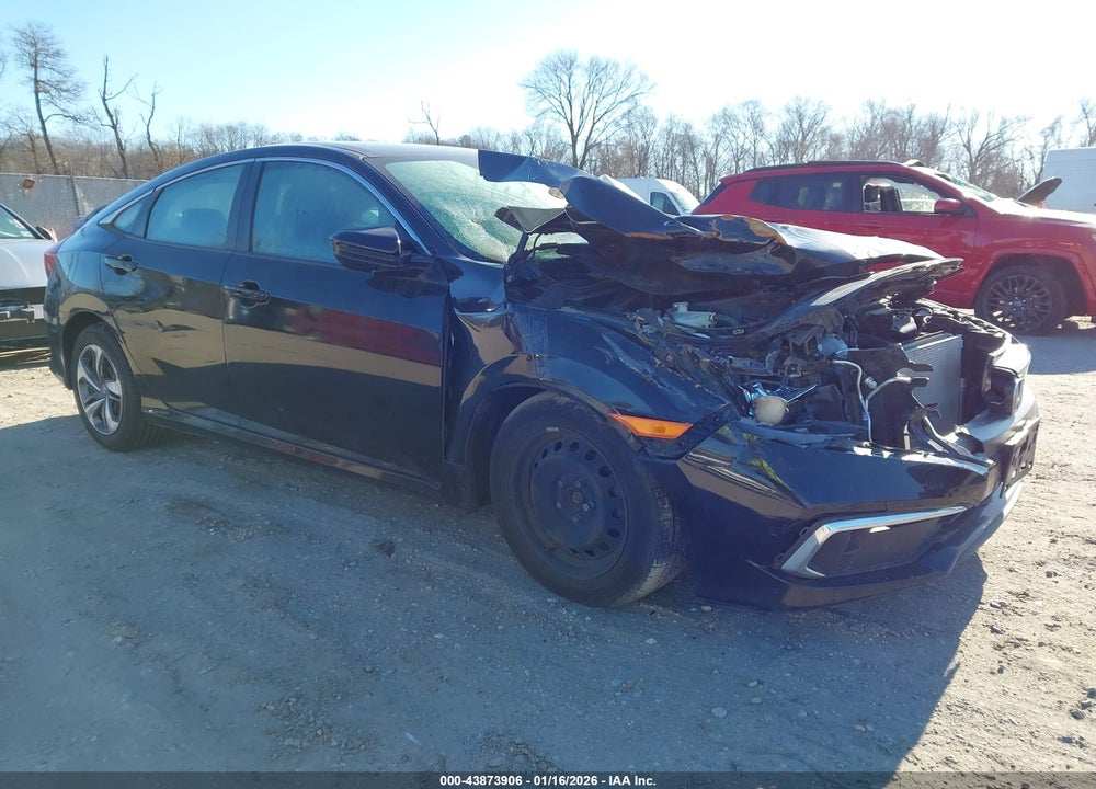2019 HONDA CIVIC LX VIN: 2HGFC2F6XKH541131
