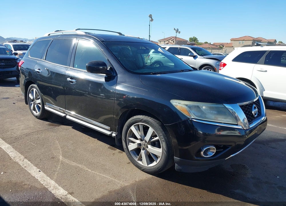 2015 NISSAN PATHFINDER PLATINUM VIN: 5N1AR2MN5FC678208