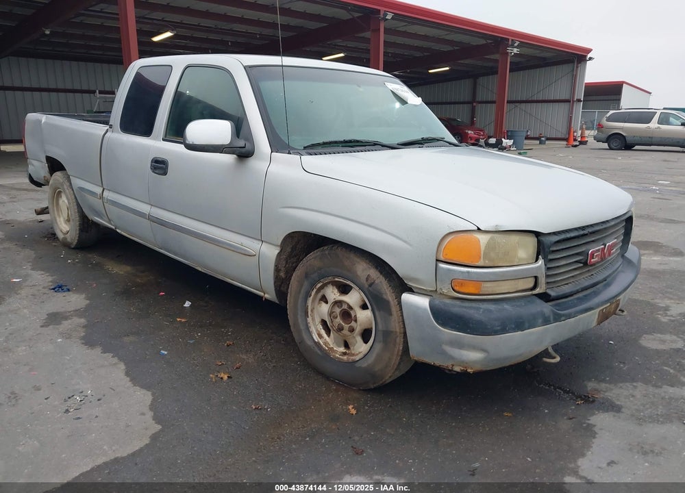 2001 GMC SIERRA 1500 SLE VIN: 1GTEC19T71Z301202