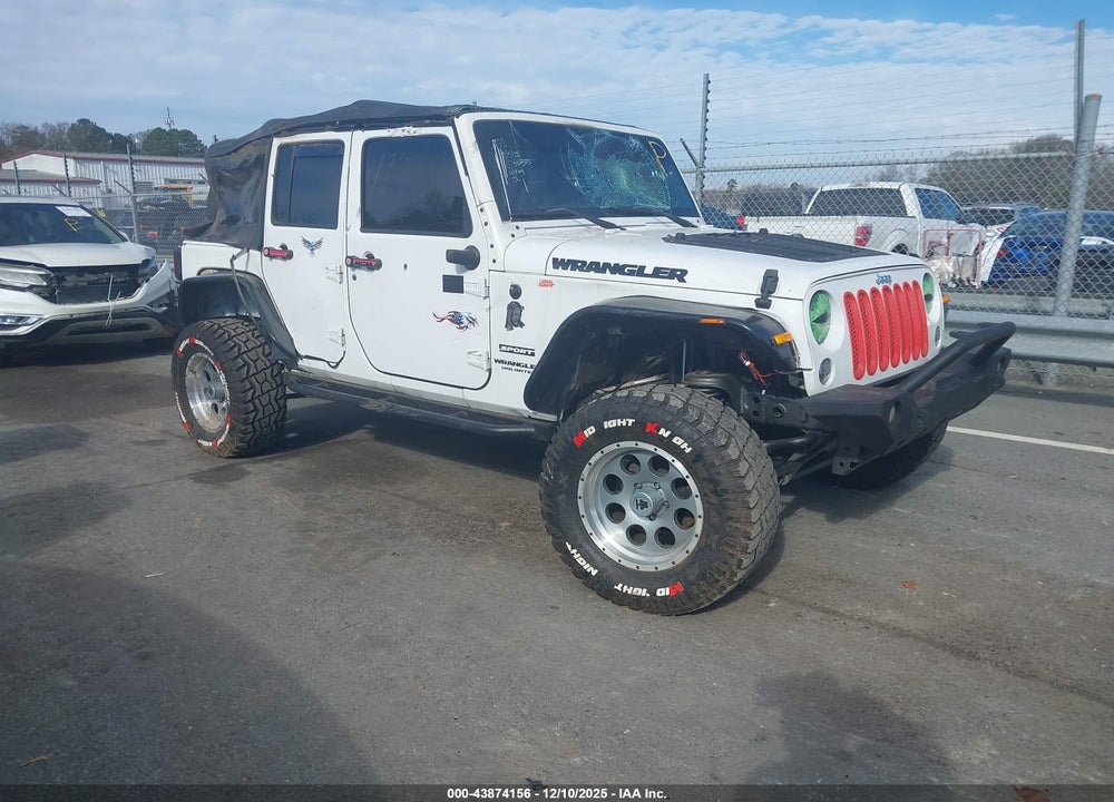 2013 JEEP WRANGLER UNLIMITED SPORT VIN: 1C4BJWDG9DL524543