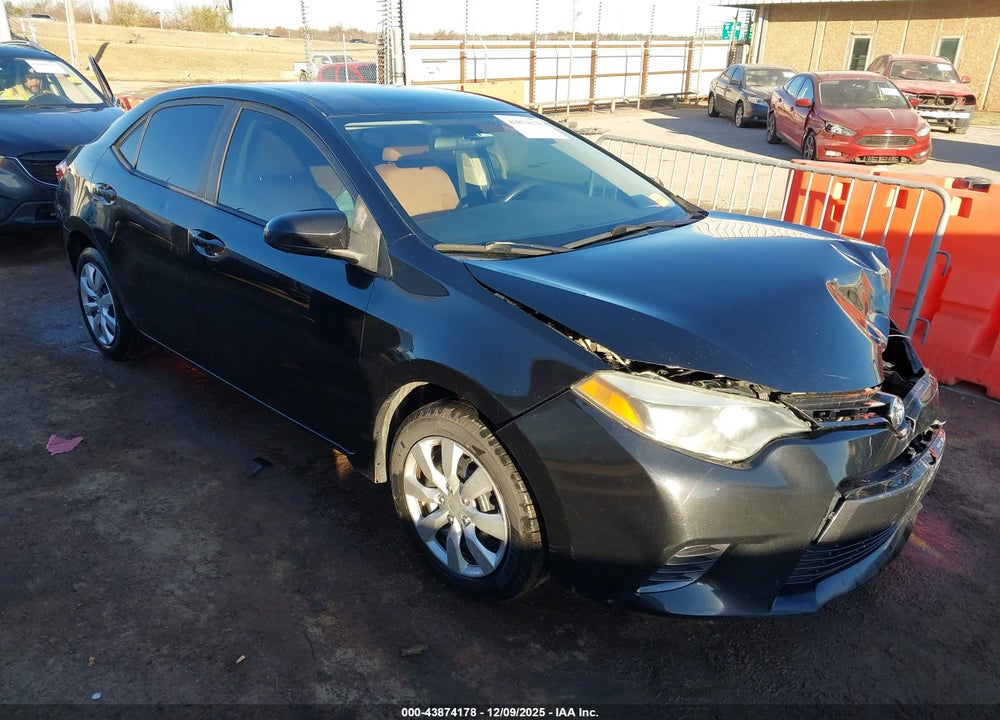 2015 TOYOTA COROLLA LE VIN: 5YFBURHE7FP246012