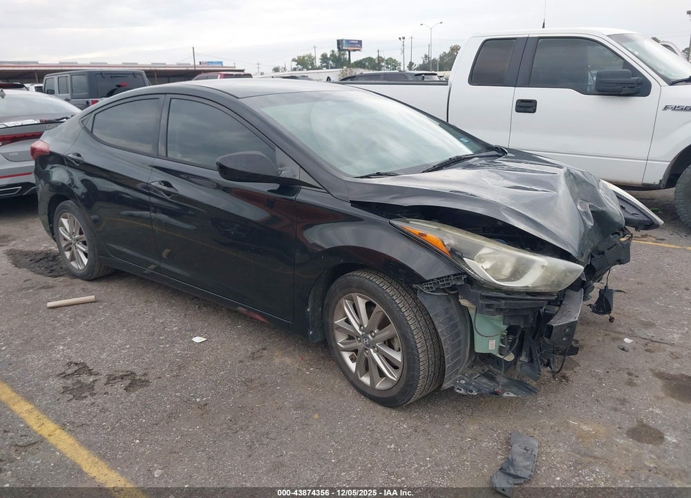 2016 HYUNDAI ELANTRA SE VIN: 5NPDH4AE2GH725060