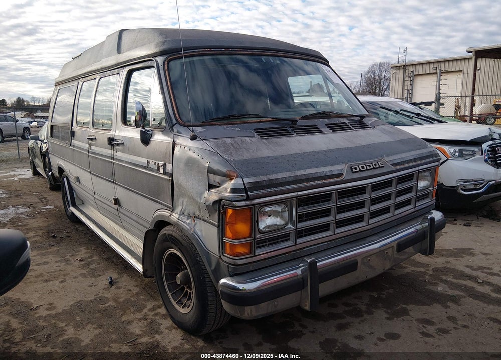 1987 DODGE RAM VAN B250 VIN: 2B6HB23T4HK250581